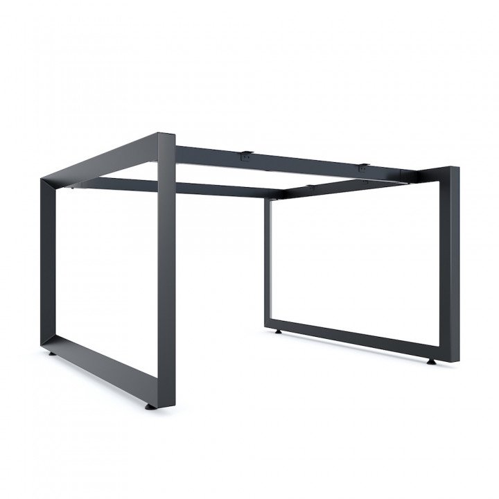 Chân sắt tam giác cho bàn cụm 2 120x120cm hệ Trian II