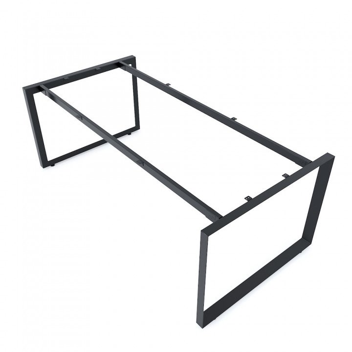 Chân sắt tam giác cho bàn 180x90cm hệ Trian II