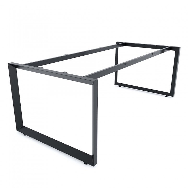 Chân sắt tam giác cho bàn 180x90cm hệ Trian II