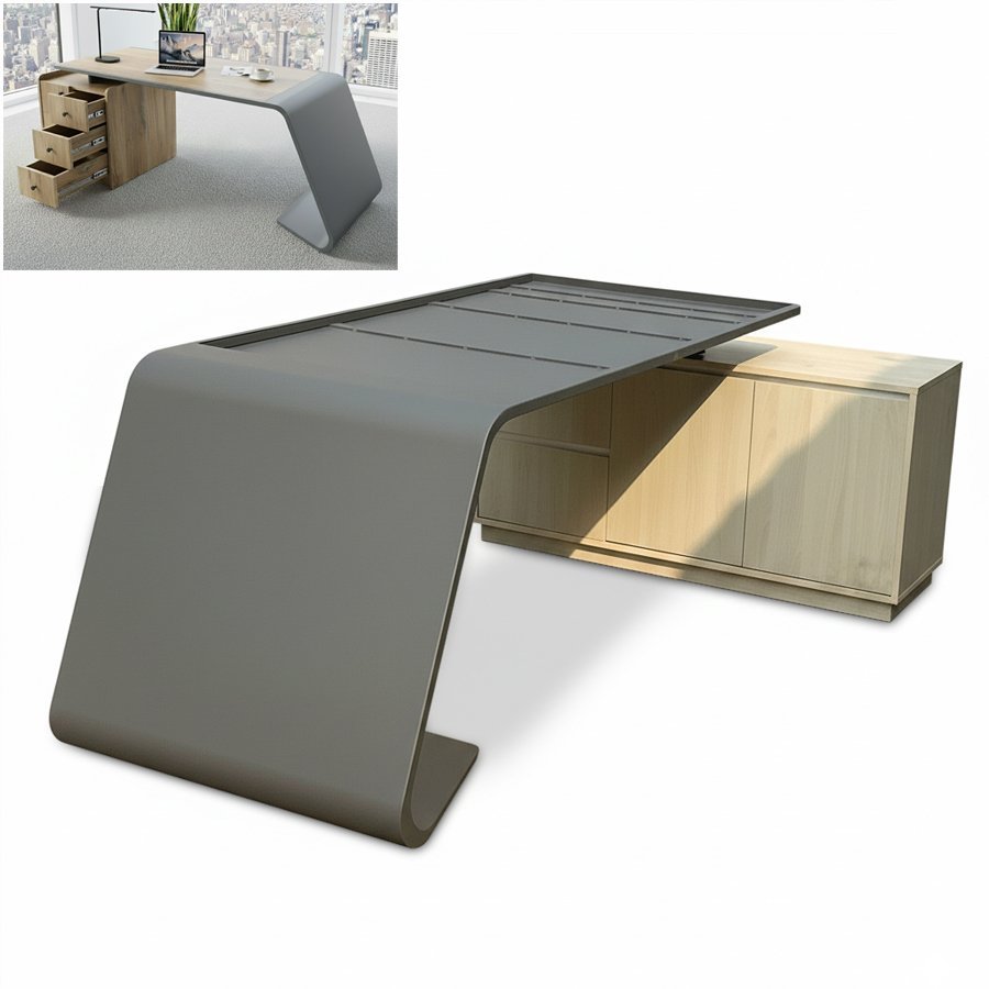 Khung chân bàn hiện đại bằng sắt - CBGD-29FK