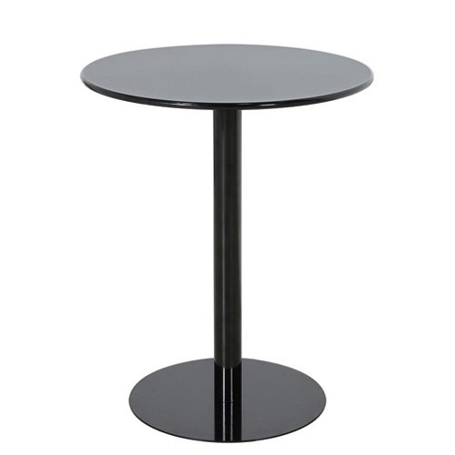 Bàn cafe chân trụ tròn mặt gỗ- Mã: T1508