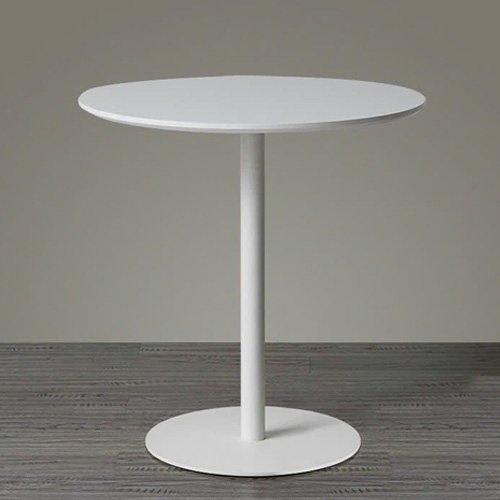 Bàn cafe chân trụ tròn mặt gỗ- Mã: T1508