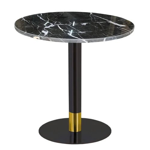 Bàn café mặt đá chân thép sang trọng- Mã: T132D