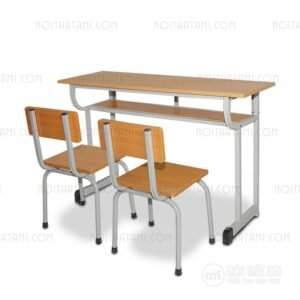 Bàn học sinh rời ghế trường cấp 1 & 2