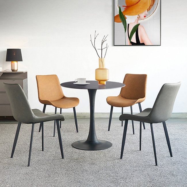 Bộ bàn tròn tiếp khách văn phòng- Mã: T117D-70-3×2109