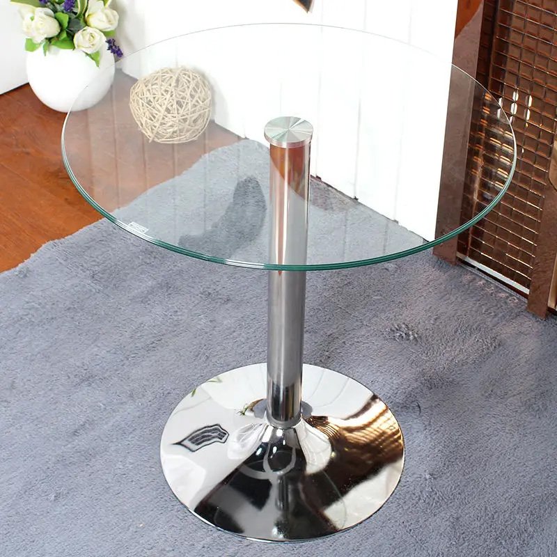 Bàn cafe tiếp khách mặt kính hiện đại – Mã : T102K