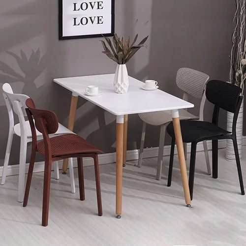 Ghế cafe fastfood nhựa PP nhập khẩu cao cấp- Mã 244