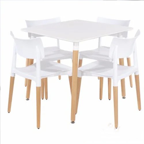 Ghế ăn, ghế cafe fastfood nhựa chân gỗ nhập khẩu giá rẻ- Mã 228