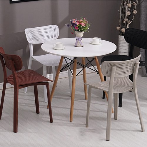 Ghế cafe fastfood nhựa PP nhập khẩu cao cấp- Mã 244