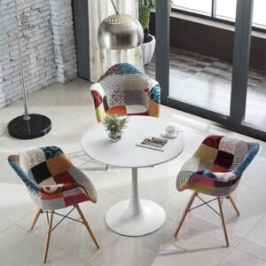 Bộ bàn tiếp khách showroom đẹp – Mã: T117-3x209TC