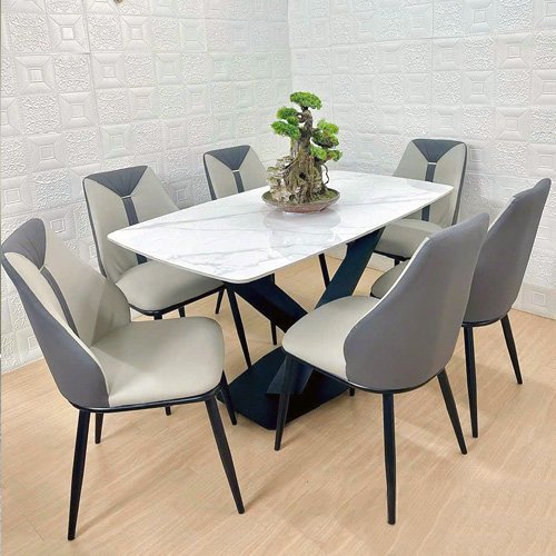 Ghế ăn bọc da chân sắt- Mã: 2512