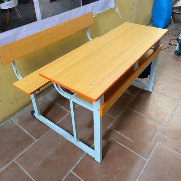 Bàn học sinh lớp học liền ghế tựa lưng