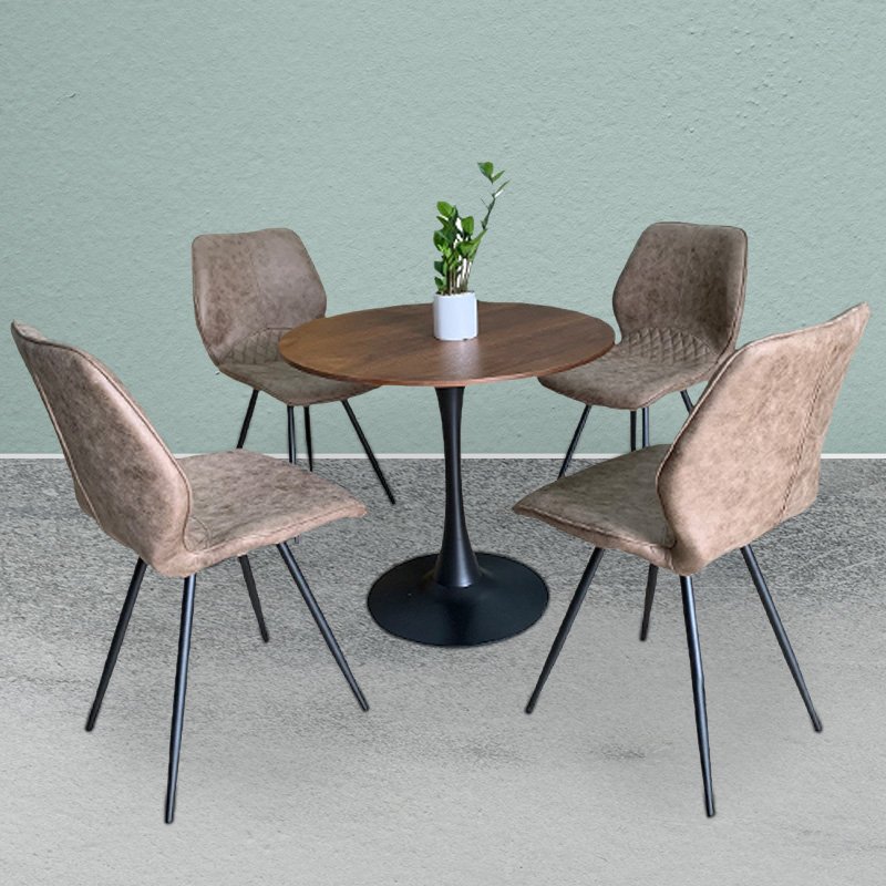 Bộ bàn tiếp khách showroom sang trọng- Mã: T117E-4×267