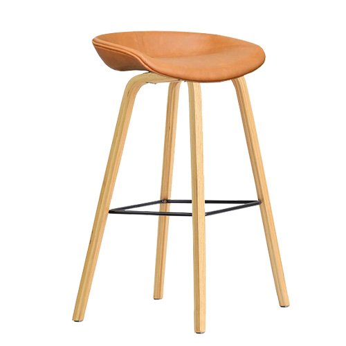Ghế bar HAY bọc da chân gỗ cao cấp- Mã: 495E