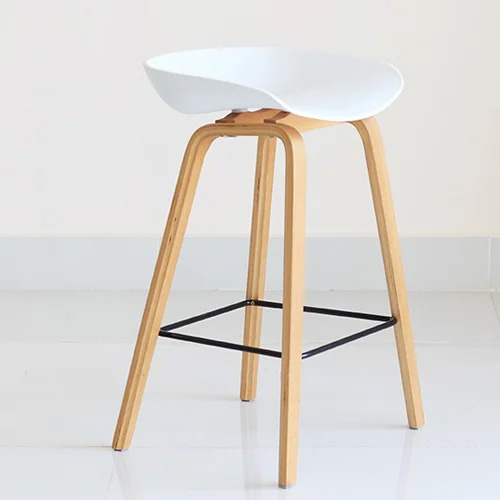 Ghế bar Hay Stool chân gỗ cao 65cm