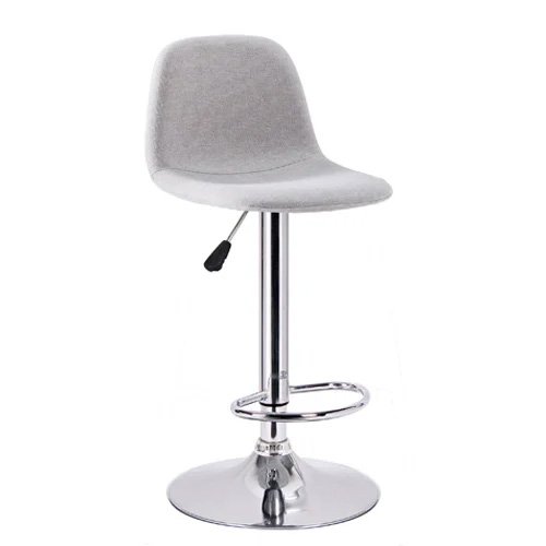 Ghế đảo bếp bọc vải chân trụ nâng hạ- Mã: 481