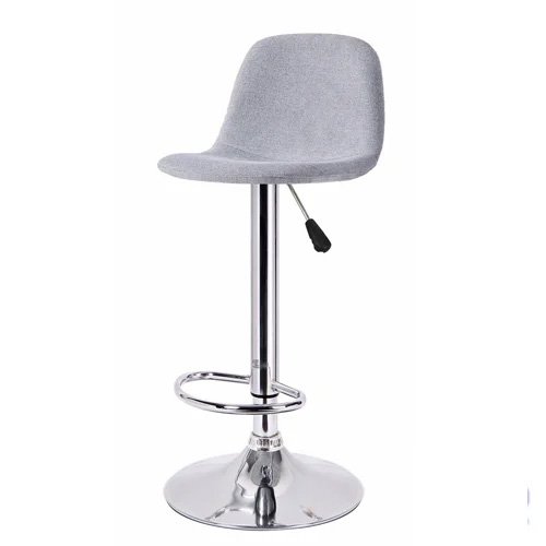 Ghế đảo bếp bọc vải chân trụ nâng hạ- Mã: 481