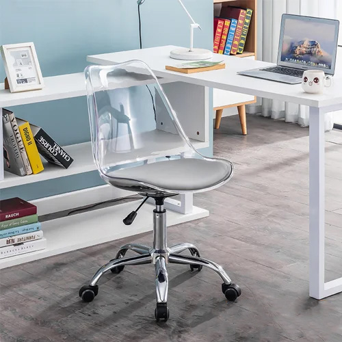 Ghế làm việc hiện đại lưng trong suốt