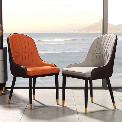 Ghế ăn nệm chân mạ sang trọng đẳng cấp – mã: 284