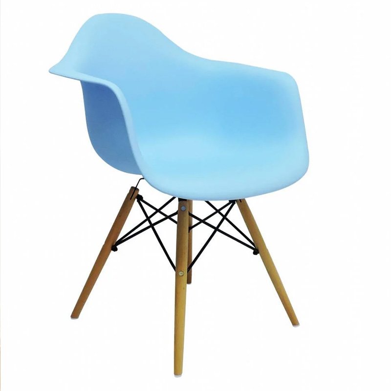 Ghế cafe Eames nhựa gỗ – Mã: 209