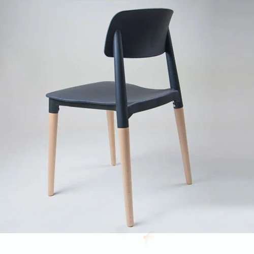 Ghế ăn, ghế cafe fastfood nhựa chân gỗ nhập khẩu giá rẻ- Mã 228