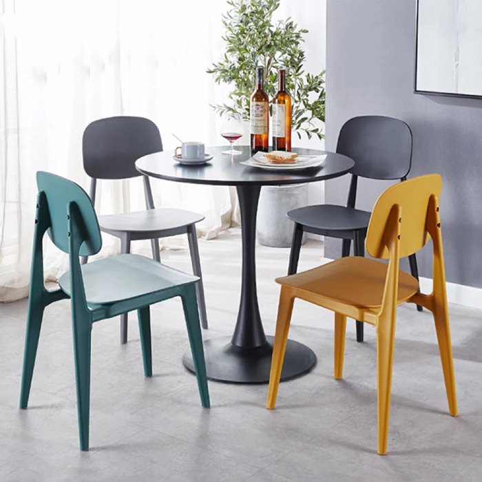 Ghế phòng ăn nhựa đúc hiện đại nhập khẩu- Mã: 257