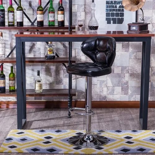 Ghế quầy bar hiện đại nệm chân trụ tăng giảm độ cao- Mã 431