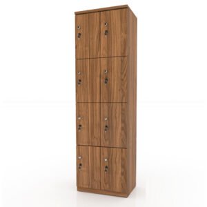 Tủ gỗ locker để đồ 8 ngăn 3079