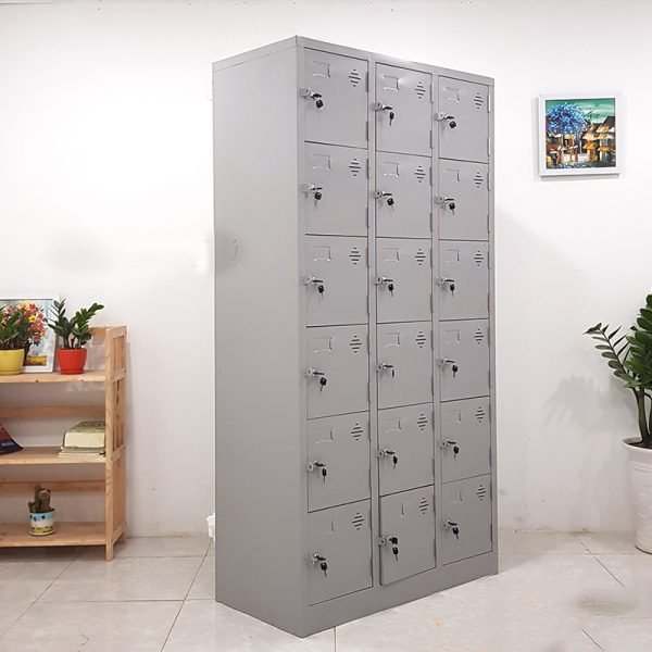 Tủ locker 18 ngăn giá rẻ TVP-L18