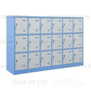 Tủ sắt trường học mầm non, tiểu học 18 ngăn